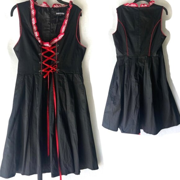 Scarlet Darkness Dresses & Skirts - Scarlet Darkness Oktoberfest Dress Halloween Cosplay Dress Size Large